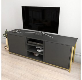 TV asztal Otosello (arany + antracit). 1107348