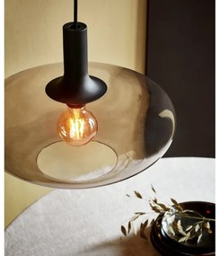 Nordlux - Csillár zsinóron ALTON 1xE27/60W/230V fekete