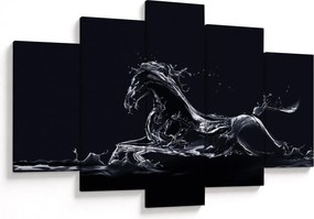 Kép - Ló és a víz (150x105 cm)