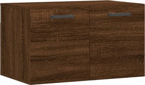 vidaXL barna tölgyszínű szerelt fa faliszekrény 60 x 36,5 x 35 cm