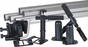 Gre tekercselő berendezés 5,8 m-es medencékhez