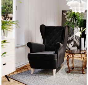 Relax fotel Utopia (fekete). 1056881