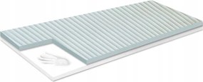 Matracvédő fedőmatrac 160x180 Hr habszivacs Visco Memory masszírozó topper 7cm