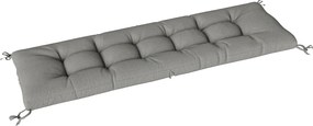 Outsunny kültéri padpárna — pad- és nyugágypárna megkötő pántokkal, UV50+ védelem, lassan visszanyerő töltet, 198 x 65 x 13 cm | Aosom