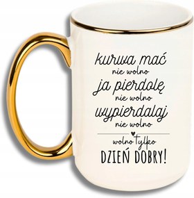 Bögre Nagy Fehér Arany Rant Vicces Ajándék Csak Jó Reggelt