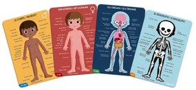 Janod - Gyerek oktató puzzle 225 db Emberi test