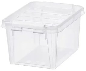 SmartStore Tárolódoboz fehér kapcsokkal Classic,1,5 l, 1,5 l