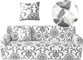 Kanapé Huzat Kanapé Sarok Rugalmas Sima 145-185 CM 2OS Dísz