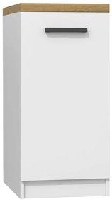 Aldabra MIX konyhaszekrény elem, 45 cm széles, 45x86x60 cm, fehér-tölgy