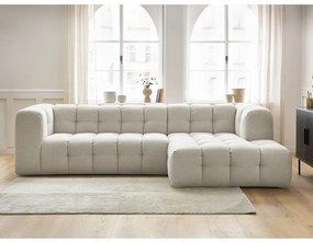 Bézs sarokkanapé (jobb oldali) Cloud – Bobochic Paris
