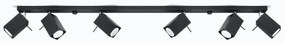 Sollux SL.0460 - MERIDA 6xGU10/40W/230V fekete spotlámpa