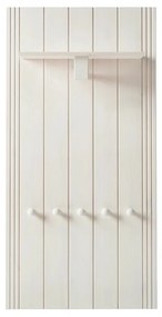 Fehér borovi fenyő előszoba bútor 60x120x25 cm Anita – Støraa