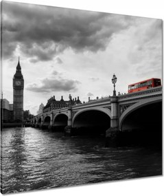 Vászonkép 80x80 Big Ben híd Anglia