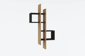 Fali polc Emse - Sapphire Oak, Anthracite