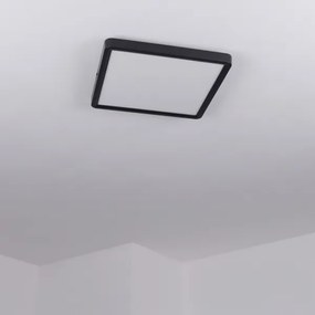 Brilagi - LED mennyezeti lámpatest ESTELA SQUARE LED/24W/230V 31x31 cm fekete