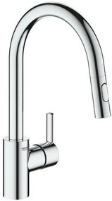 Grohe Feel mosogató csaptelep kihúzható zuhannyal, 2 áram króm 31486001 G31486001