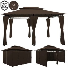 Deuba Kerti pavilon Topas 4x3 m - barna
