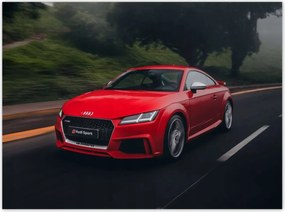 Poszterek 135x100 Piros Audi Autó