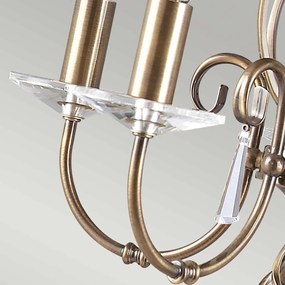 Elstead klasszikus csillár aegean sárgaréz elsag5-aged-brass