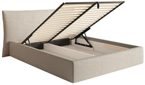 Franciaágy 140 cm Swiftie 140  (világos bézs + fekete). 1100227