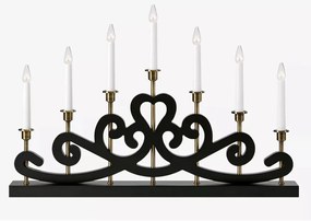 Fekete karácsonyi fénydekoráció Nightfall – Markslöjd