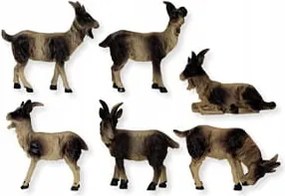 Kecske betlehem szett- 4,0cm magas 6-8cm magas figurákhoz