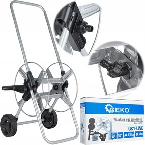 Fém kerti tömlőkocsi 1/2 60m Geko Sky-line G72967