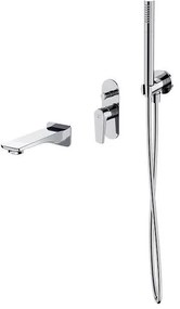 Cersanit S952-040 - MODUO fürdőkád szett falba építhető csappal, króm