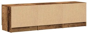 TV szekrény Régi fa 140x35x40 cm Gépelt fa