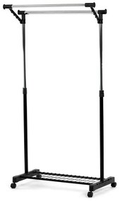 Fekete Fém Ruhafogas. 84511 BK