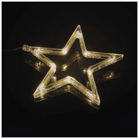 LED karácsonyi fényfüggöny 70xLED/3,6W 567x125 cm meleg fehér