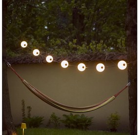 Kanlux 38031-LED Kültéri dekoratív lánc GIRLAND STONO 10xLED/10W/230V 6m IP67