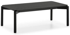 Atlas fekete dohányzóasztal, 110 x 60 cm - Teulat