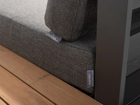 Aurora kerti sarok  ülőgarnitúra készlet antracit