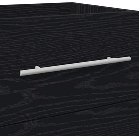 Fürdőszobai mosdószekrény Fekete tölgy 41 x 38,5 x 48 cm