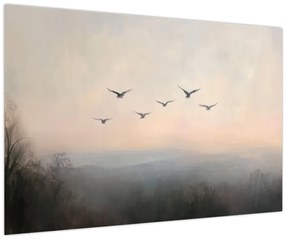 Kép - Madárcsapat (90x60 cm)