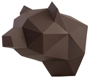 Mini medve kreatív hajtogatható papírfigura - Papertime