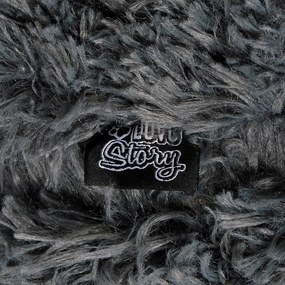 Sötétszürke fekhely kutyáknak ø 55 cm – Love Story