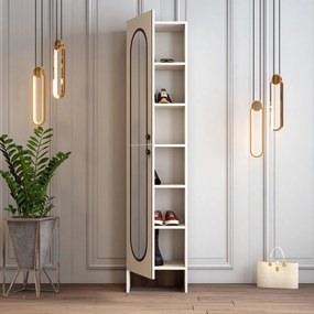 Palermo előszobafal, krém-dió, 45 cm – TR845HCT4238