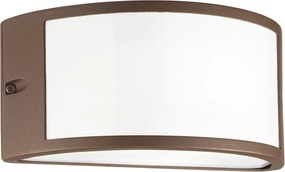 Ideal Lux - Kültéri fali lámpa REX 1xE27/60W/230V IP44 barna