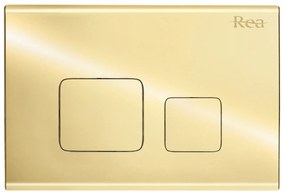 WC öblítő gomb F  Gold
