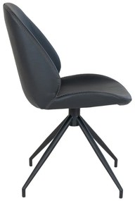 Fekete étkezőszék szett 2 db-os Monte – House Nordic