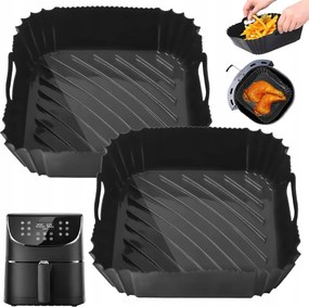 Szilikon Utántöltő Cosori Air Fryer Olajsütő Sütőforma 2DB