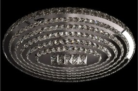MORETTI MO6394 OVAL Króm Színű Függeszték 148W LED 3000-4000-6000K IP20