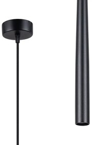 Sollux SL.1462 - Csillár zsinóron BLISS 1xG9/8W/230V fekete