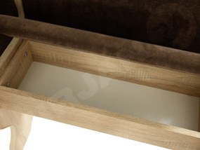 Sarokpad a konyhába + asztal + zsámolyok  Sylvan (Arany craft tölgy + hugo 100). 1060732