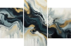 Kép - Márványozott rajz (90x60 cm)