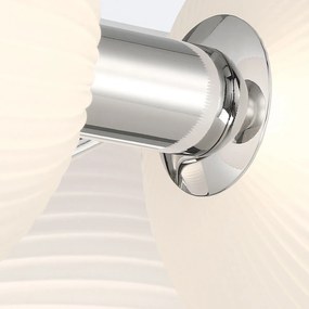 Quintiesse modern fürdőszobai lámpa palmas fehér polírozott nikkel elsqn-palmas-3w-pn IP44