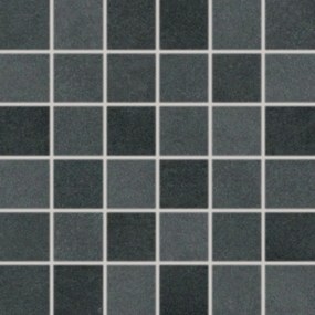 Mozaik Rako Extra fekete 30x30 cm matt FINEZA51318