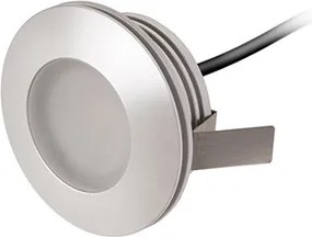 RENDL CLUB süllyesztett lámpa ezüstszürke 230V LED 3W IP54 3000K